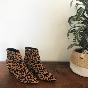 Leopard print ankle boot TOPSHOP